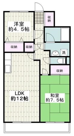 メルシードの物件間取画像